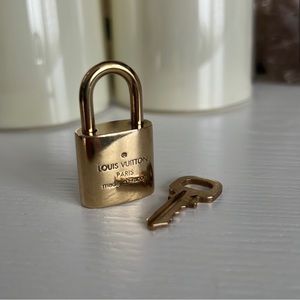 $300 Louis Vuitton Padlock Lock and Key #301
